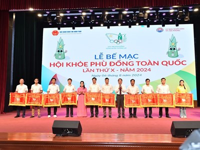 Bế mạc Hội khỏe Phù Đổng toàn quốc lần thứ X năm 2024