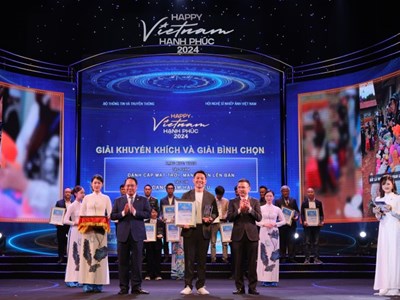 34 tác phẩm xuất sắc đoạt giải cuộc thi ‘Việt Nam hạnh phúc’ 2024