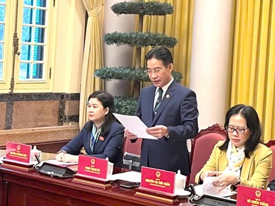 Công bố Lệnh của Chủ tịch nước về 3 luật được Quốc hội thông qua