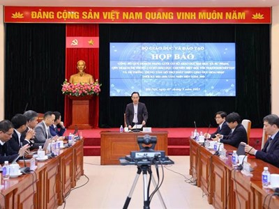 Công bố Quy hoạch mạng lưới, hệ thống cơ sở giáo dục