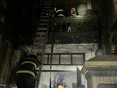 Khẩn trương điều tra nguyên nhân vụ cháy tại Trung Liệt 