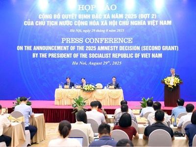 13.920 người được đặc xá vào dịp 2.9