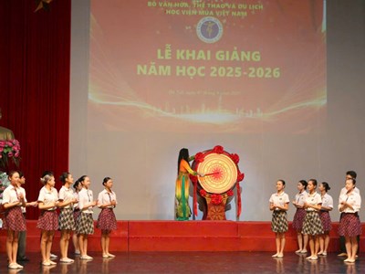 Học viện Múa Việt Nam khai giảng năm học 2025 - 2026