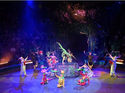 Xiếc Việt kể chuyện Trung thu bằng “Cậu bé trở về từ rừng xanh”