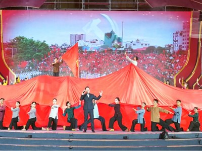 Chương trình nghệ thuật chào mừng thành công Đại hội Đảng bộ TP Hải Phòng 