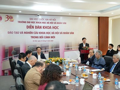 Định hướng đào tạo và nghiên cứu khoa học xã hội và nhân văn trong bối cảnh mới