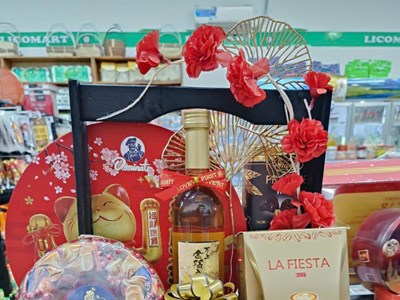 Thị trường Tết bắt đầu vào mùa