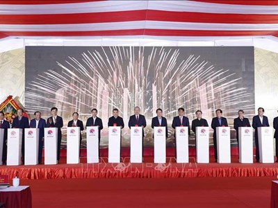 Tổng Bí thư Tô Lâm dự lễ khởi công xây trường học ở xã biên giới tỉnh Cao Bằng