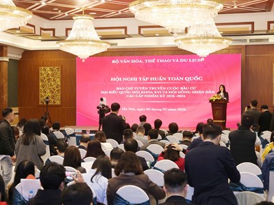 Tập huấn tuyên truyền bầu cử đại biểu Quốc hội khóa XVI và HĐND các cấp