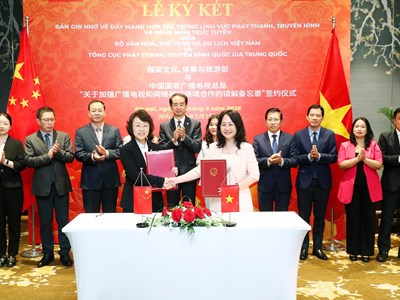 Thúc đẩy hợp tác phát thanh, truyền hình Việt Nam - Trung Quốc trong giai đoạn mới