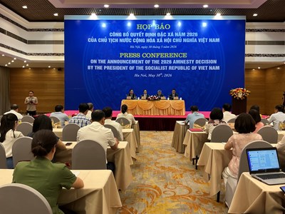 Chủ tịch nước đặc xá cho 9.950 phạm nhân đang chấp hành án phạt tù