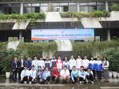 Đội tuyển Việt Nam giành 1 HCV, 2 HCB tại Kỳ thi Olimpic Toán học châu Á – Thái Bình Dương 2026 