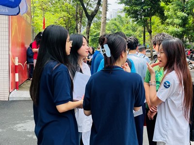 Thí sinh hoàn thành Kỳ thi tốt nghiệp THPT năm 2026 