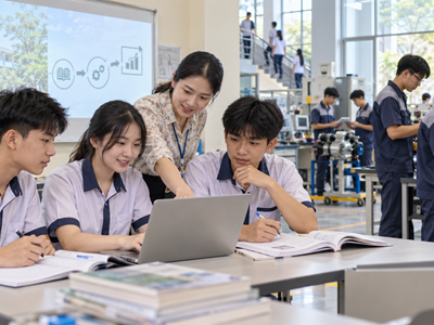 Học sinh trung học nghề được bảo lưu kết quả khi học liên thông