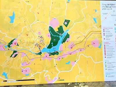 Ra mắt bản đồ du lịch nghệ thuật Đà Lạt