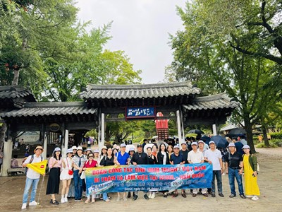 Hiệp hội Du lịch Ninh Thuận khảo sát du lịch tại Hàn Quốc