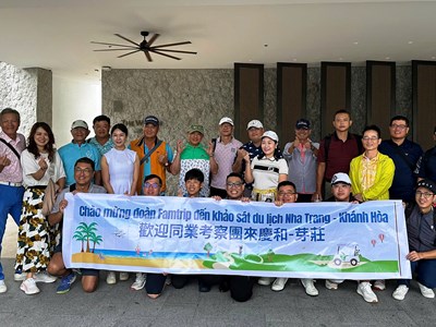 Doanh nghiệp du lịch Đài Loan (Trung Quốc) khảo sát du lịch Nha Trang