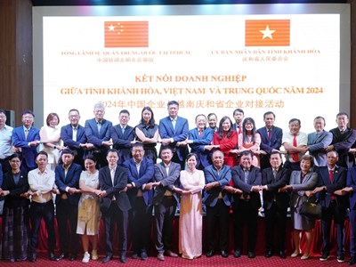 Hội nghị kết nối doanh nghiệp Khánh Hòa - Trung Quốc