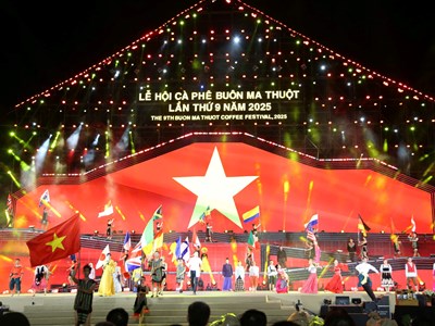 Khai mạc Lễ hội Cà phê Buôn Ma Thuột lần thứ 9 năm 2025