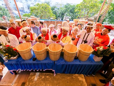 Lễ rước nước Tháp Bà Ponagar: Hành trình thiêng liêng và mong ước an lành