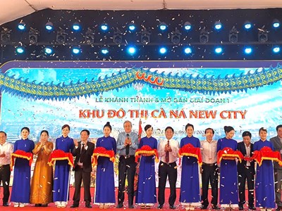 Ninh Thuận: Khánh thành giai đoạn 1 Khu đô thị Cà Ná New City