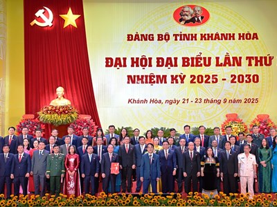 Khai mạc Đại hội Đại biểu Đảng bộ tỉnh Khánh Hòa lần thứ I