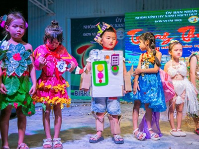 Khánh Hòa:  Sôi động Cuộc thi Thời trang tái chế với thông điệp bảo vệ môi trường