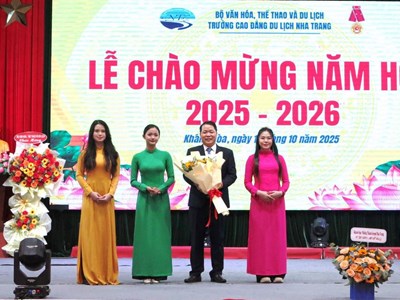 Trường CĐDL Nha Trang khai giảng năm học 2025-2026