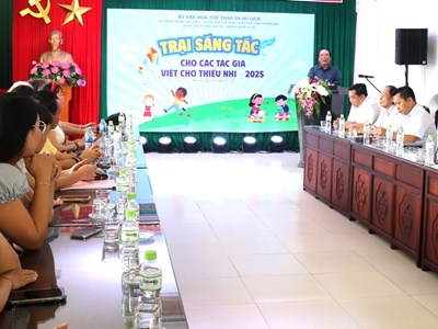 Khai mạc Trại sáng tác viết cho thiếu nhi năm 2025