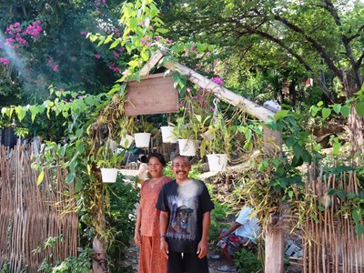 Khánh Hòa: Người Raglai Cầu Gãy  làm hàng rào đẹp, xây dựng nông thôn mới