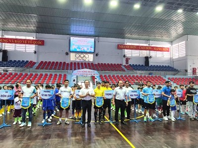 Khai mạc Giải bóng đá nhi đồng (U11) tỉnh Khánh Hòa lần thứ I - năm 2026
