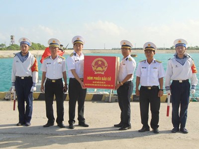 Trường Sa sẵn sàng cho ngày hội lớn của non sông