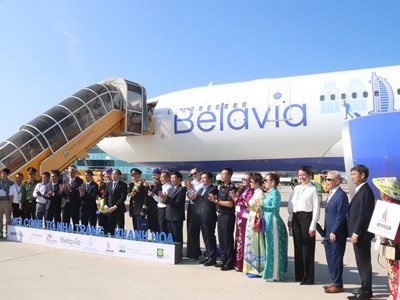 Khánh Hòa:  Khai trương đường bay thẳng Minsk (Belarus) – Cam Ranh