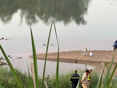 Khánh Hòa: Một Đại úy Công an hy sinh khi truy quét “cát tặc” trên sông Cái