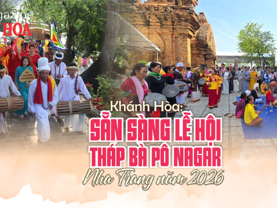 (Emagazine) Khánh Hòa: Sẵn sàng Lễ hội Tháp Bà Pô Nagar Nha Trang năm 2026