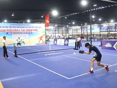 Khánh Hòa: Khai mạc Giải Pickleball các nhóm tuổi năm 2026