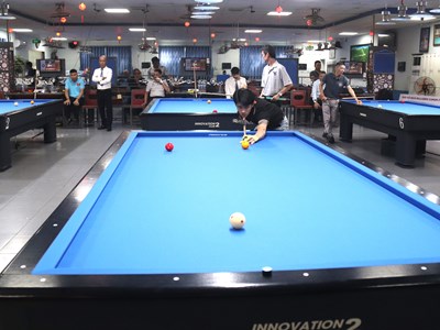 117 VĐV tranh tài tại Giải Billiards Carom 3 băng tỉnh Khánh Hòa lần thứ I