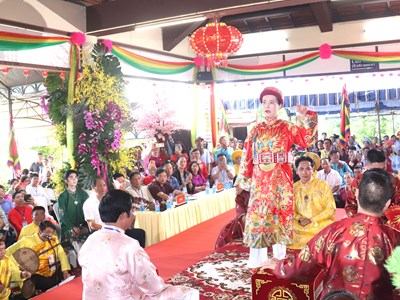 Giao lưu, giới thiệu và thực hành di sản tín ngưỡng thờ Mẫu tại Am Chúa