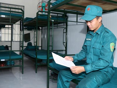 Người chiến sĩ “sao vuông” 3 lần vượt khó vào trường quân đội
