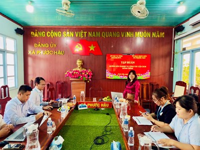 Khánh Hòa: Chuẩn hóa nghiệp vụ, nâng chất lượng nền hành chính cơ sở