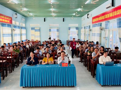 Khánh Hòa: Phước Hậu quán triệt các nghị quyết, kết luận mới của Trung ương và địa phương