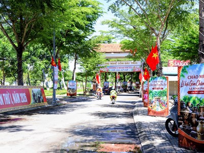 Không khí chuẩn bị trước thềm Lễ hội gốm Chăm Bàu Trúc