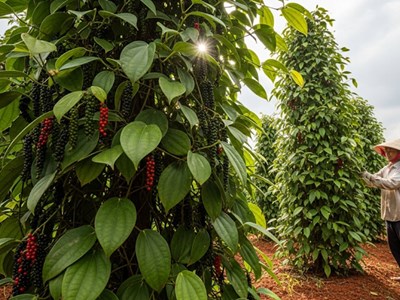 Giá nông sản hôm nay 12.8.2025: Cà phê lập đỉnh mới, hồ tiêu duy trì cao