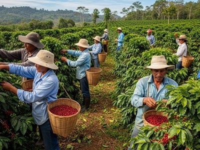 Giá cà phê hôm nay 13.8.2025: Trong nước cao kỷ lục