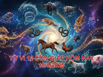 Tử vi 12 con giáp nay 18.8.2025: Người may mắn, kẻ cần thận trọng