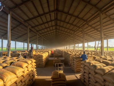 Giá gạo hôm nay 28.8.2025: Gạo nguyên liệu tiếp tục giảm, xuất khẩu giữ ổn định