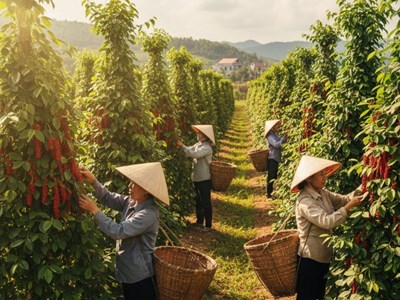 Giá hồ tiêu hôm nay 6.9.2025: Neo cao trên 150.000 đồng/kg