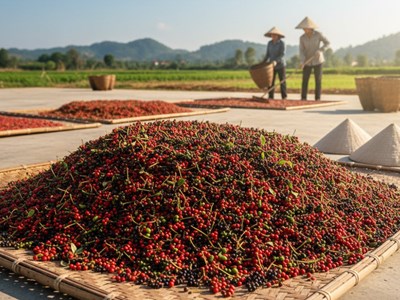 Giá hồ tiêu hôm nay 16.9.2025: Dao động trong biên độ hẹp