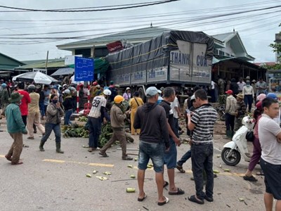 Vụ xe tải lao vào chợ Quảng Trị: Lời cảnh tỉnh về an toàn phanh