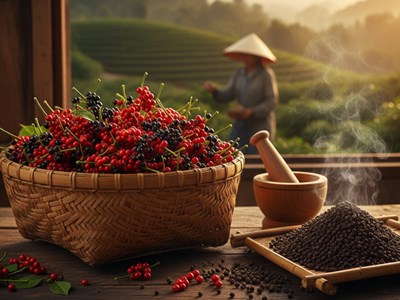 Giá hồ tiêu hôm nay 28.9.2025: Ổn định, chờ đợt tăng mới